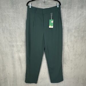 Halara Flex Pants Womens Extra Large Green High Waisted Daystretch Pockets Comfy